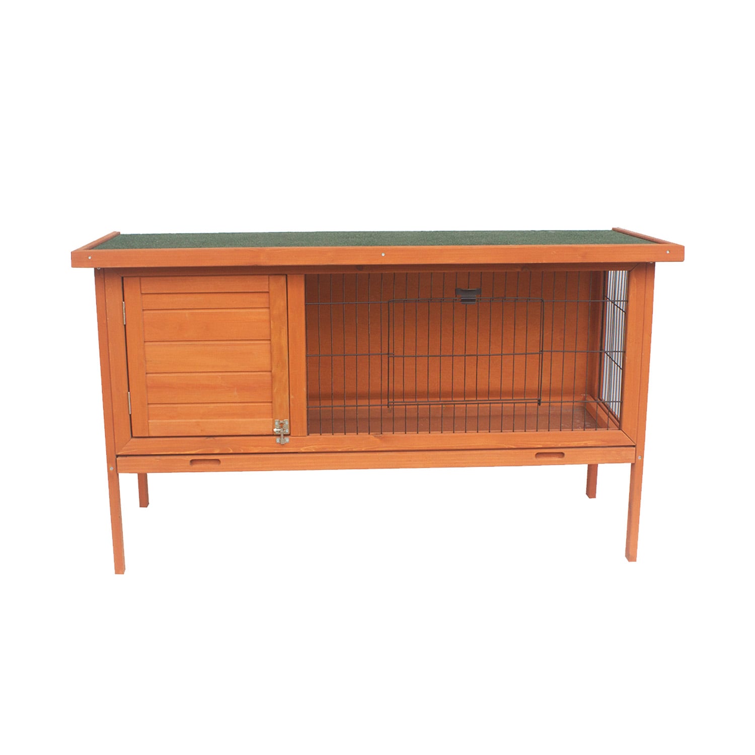 Rabbit Hutch Large Wooden 120x50x70cm