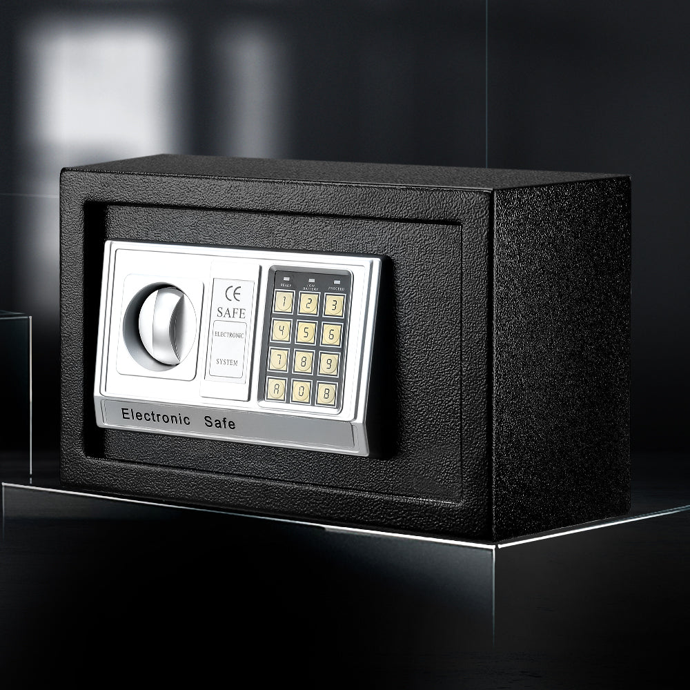 8.5L Security Safe Box Portable Cash Valuables Safe