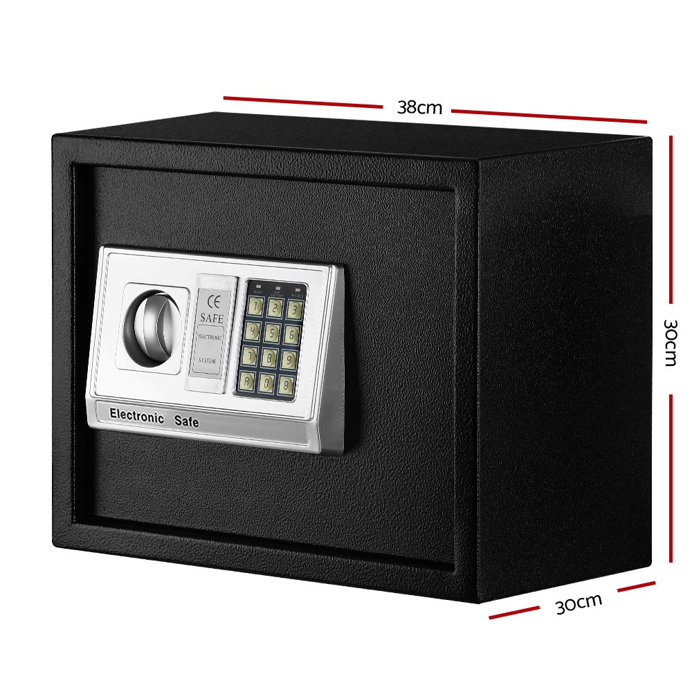 20L Security Safe Box Lockable Storage Safe for Home & Office