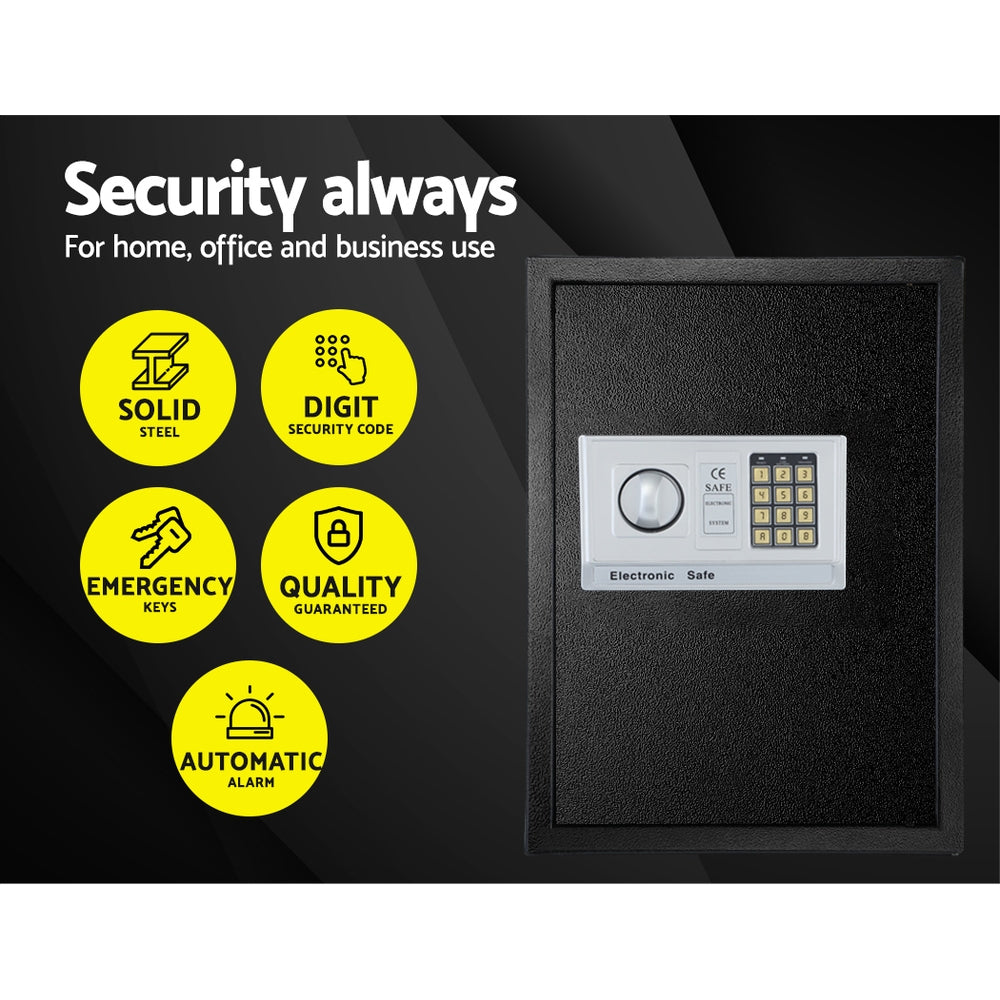 Digital Security Safe Box Electronic Lock Home Office Cash Storage Safe