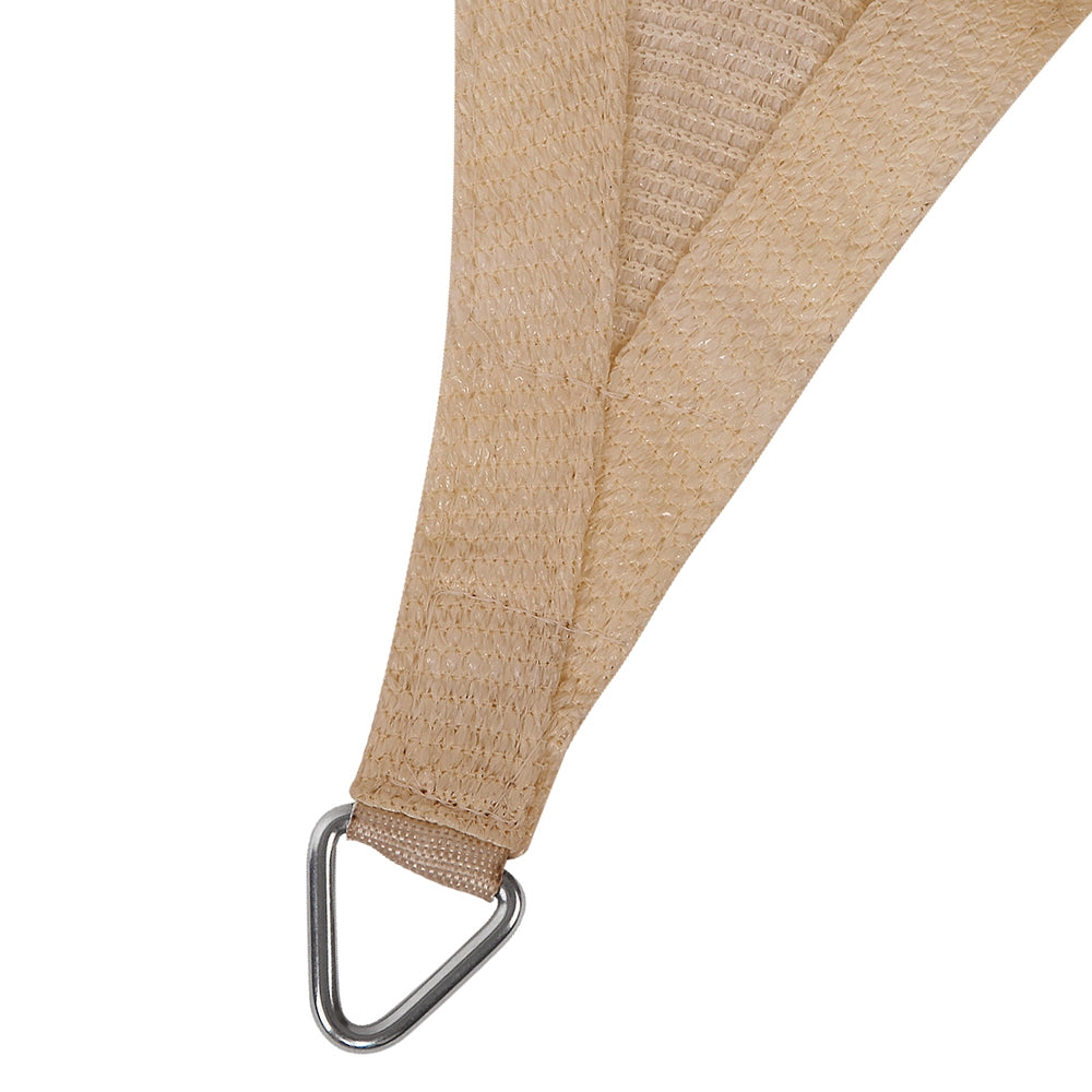 Waterproof Shade Sail 4X6M Rectangle Sand 95% Shade Cloth