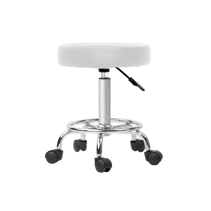 Swivel Chair Stools Salon Stool White Swivel Beauty Barber