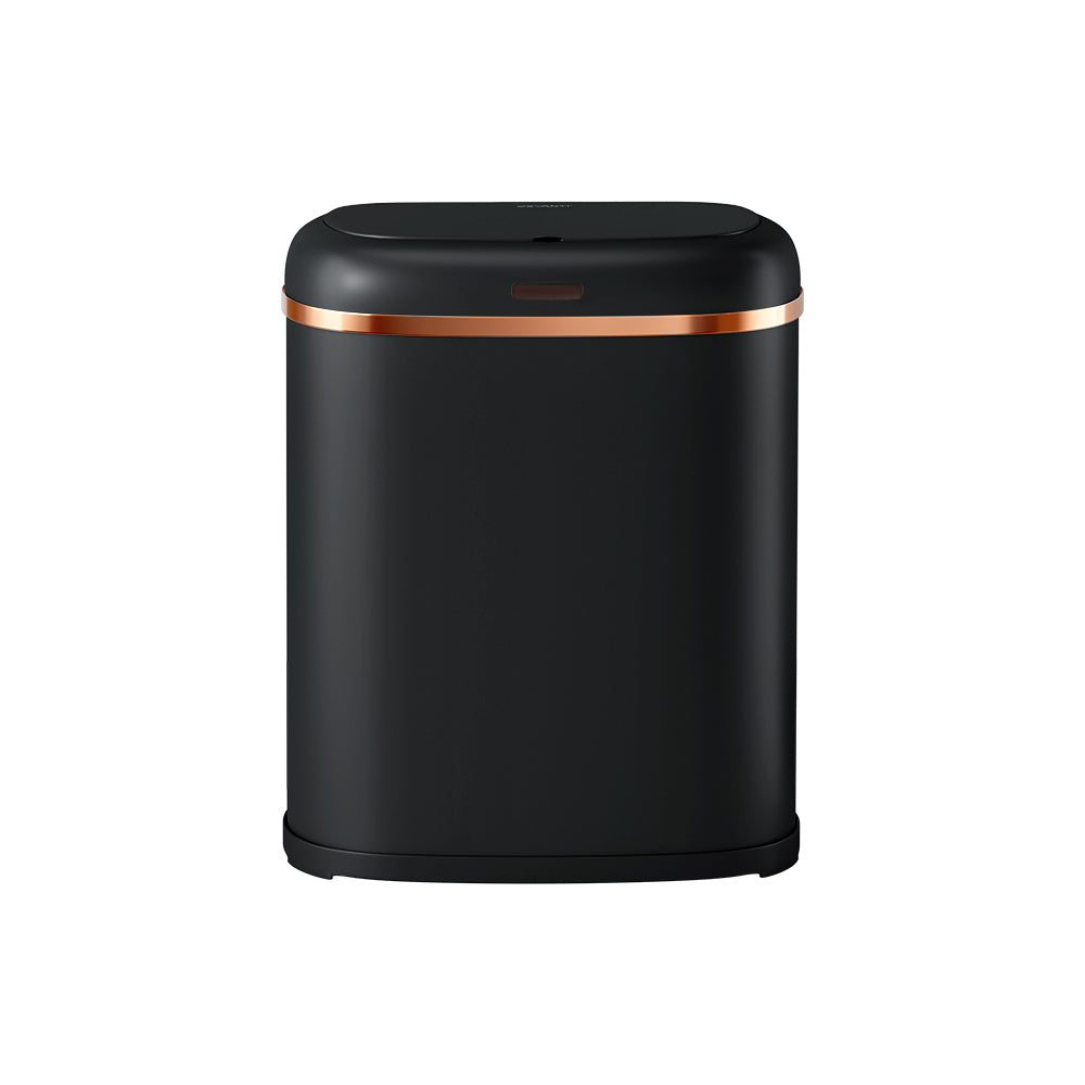 38L Motion Sensor Bin Rubbish Automatic Black | Black colour