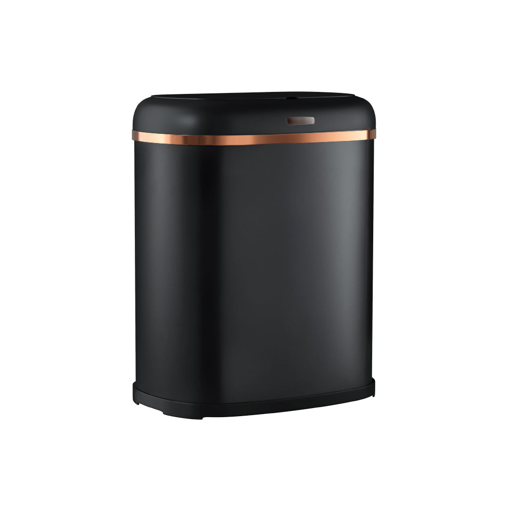 38L Motion Sensor Bin Rubbish Automatic Black, Black colour