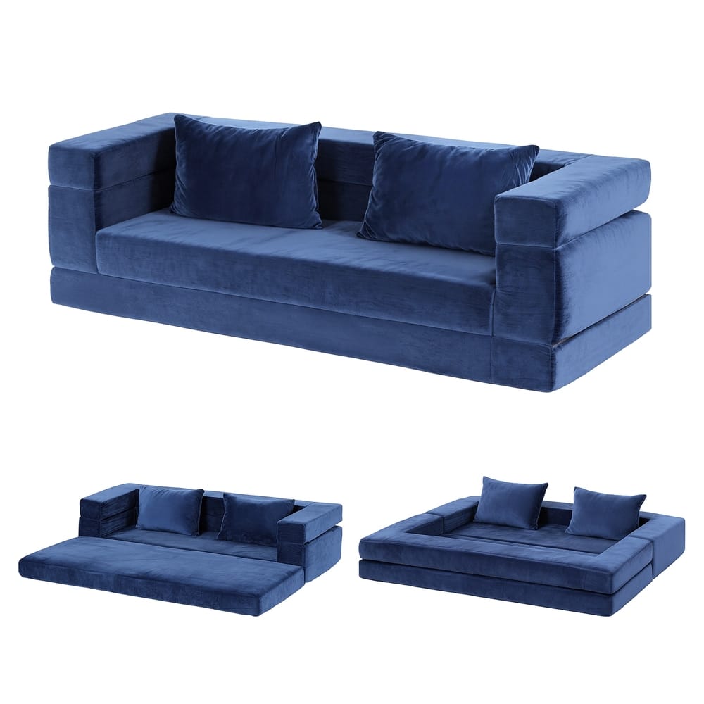 Convertible Sofa Bed Velvet King