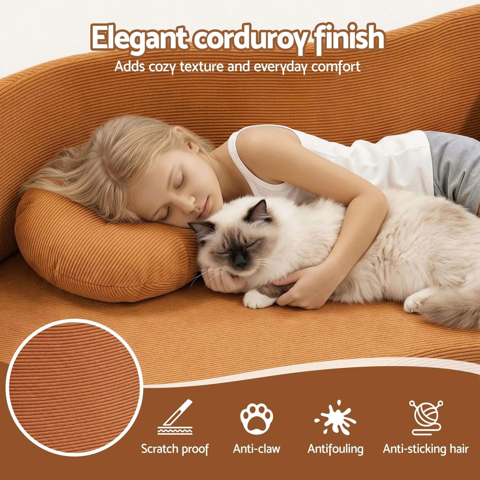 Folding Sofa Bed Futon Convertible Loveseat | Simpledeals