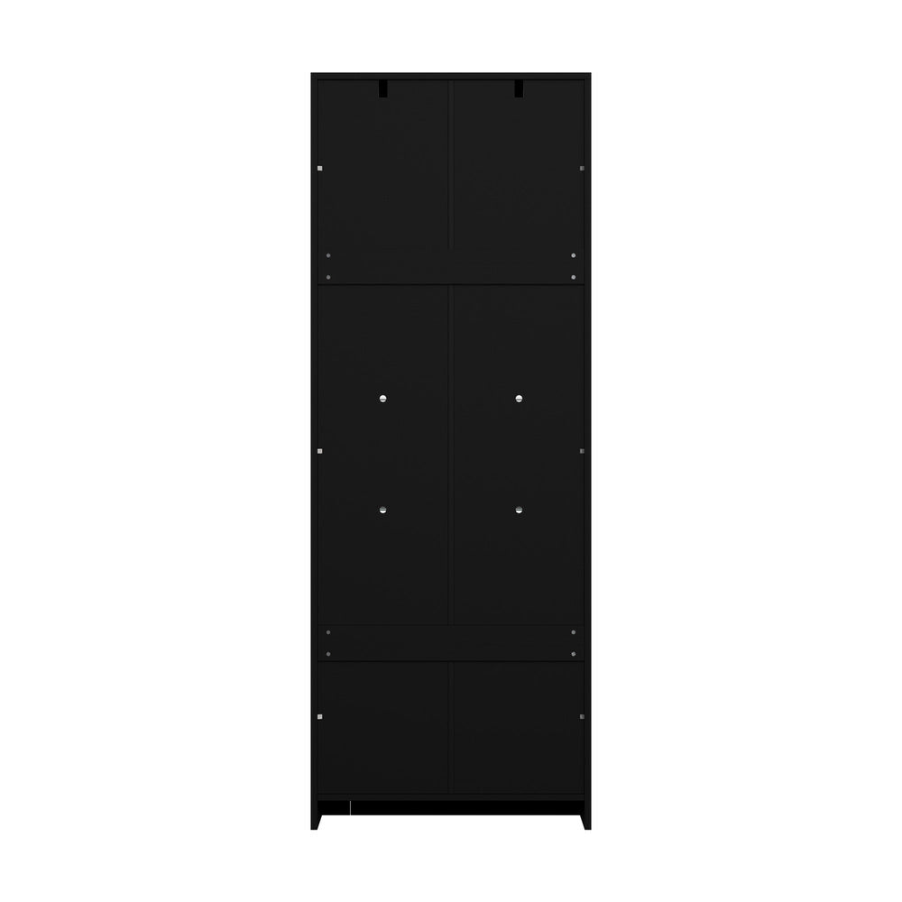 LED Display Cabinet Sideboard 170cm Black | Simpledeals