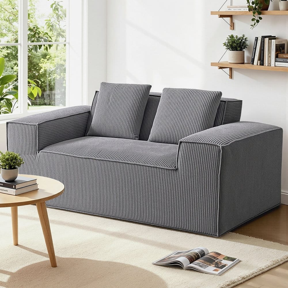 Grey sofa king, view 10