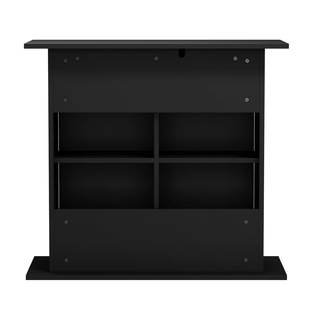 Sideboard Cabinet Black Storage 81x36x73cm