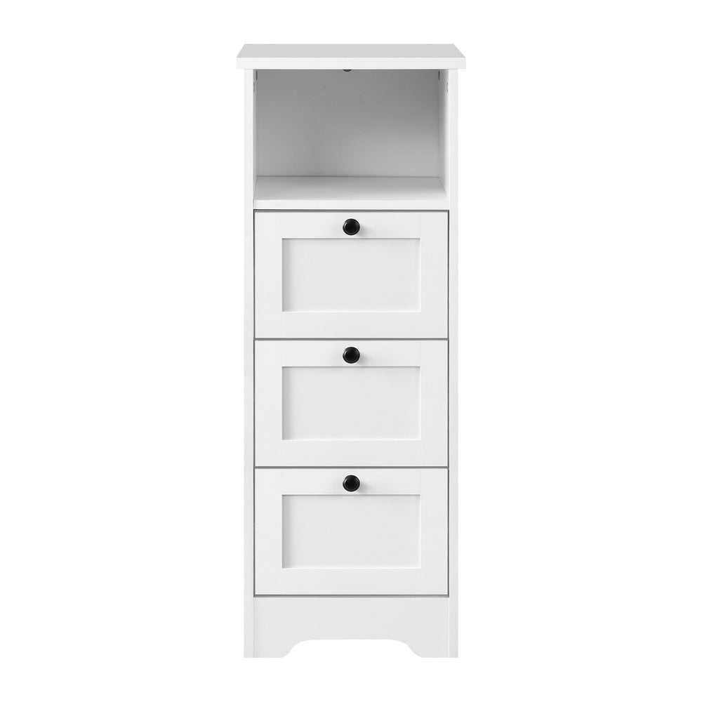 2x Chest of Drawers Storage Cabinet Dresser Tallboy Hamptons