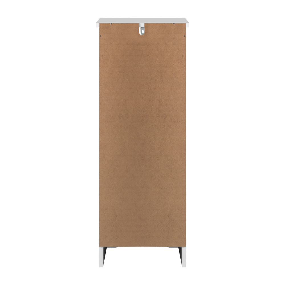 2x Chest of Drawers Storage Cabinet Dresser Tallboy Hamptons