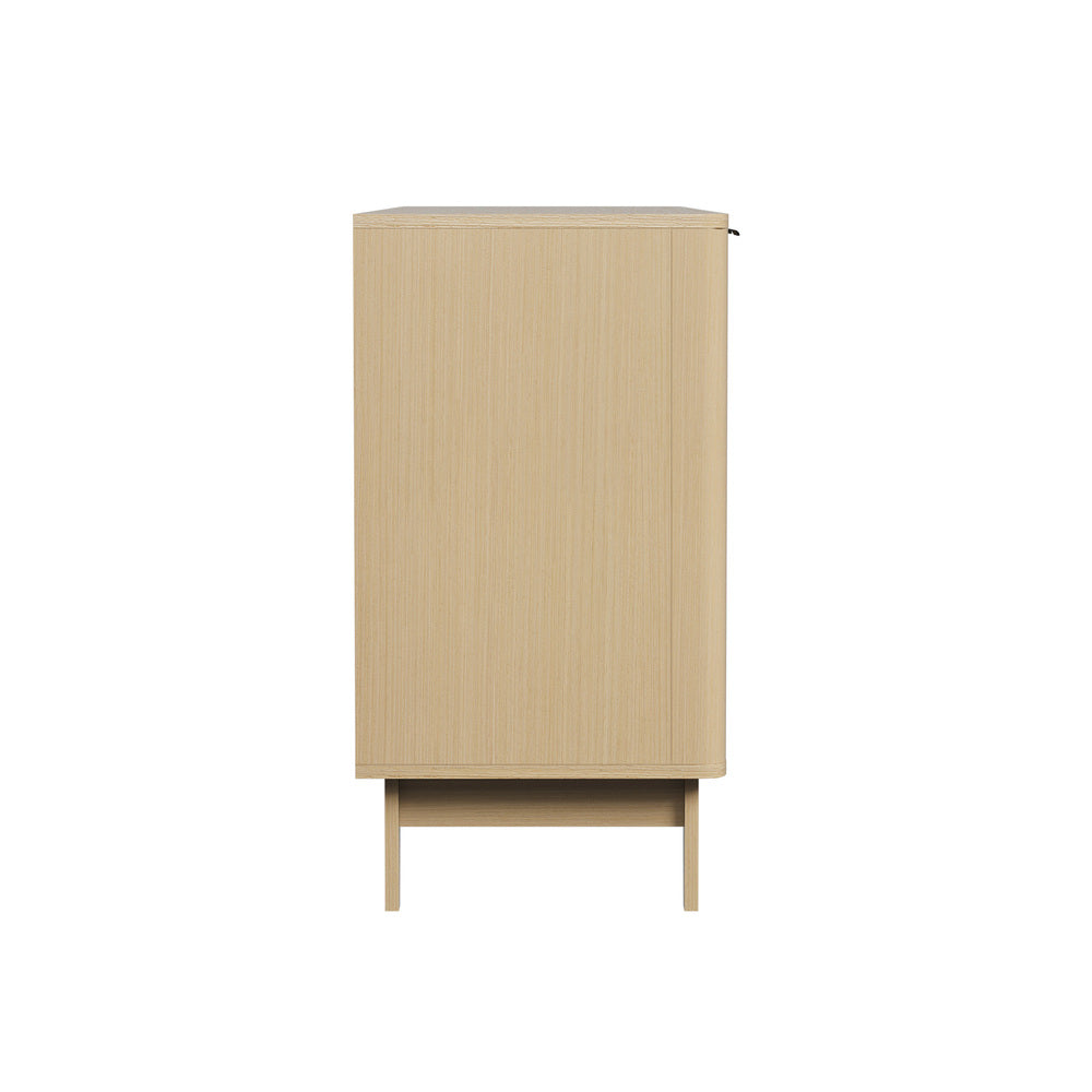 Buffet Sideboard Storage Cabinet 4 Doors Cupboard