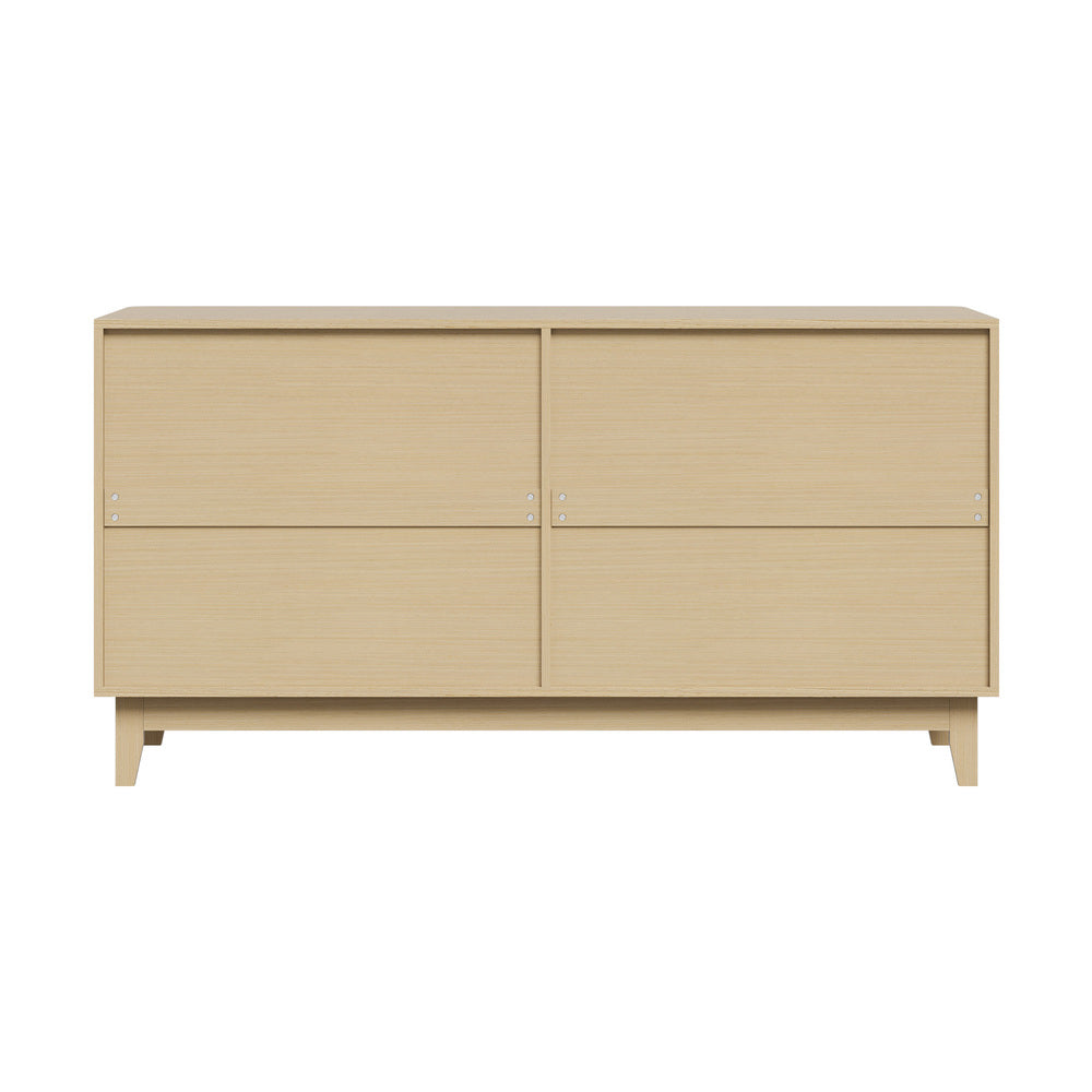 Buffet Sideboard Storage Cabinet 4 Doors Cupboard