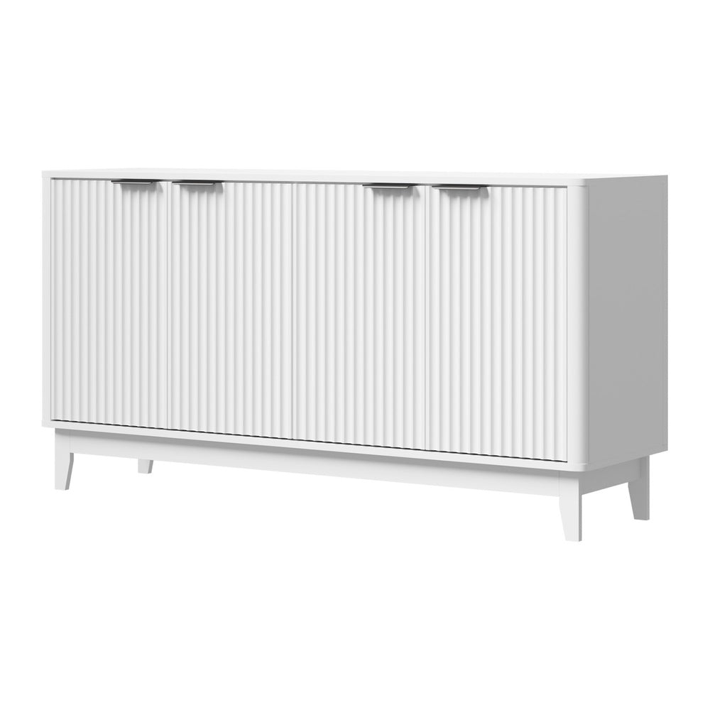 Buffet Sideboard Storage Cabinet 4 Doors Cupboard