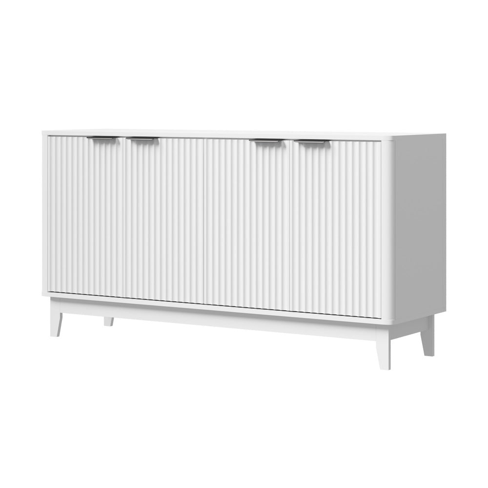 Buffet Sideboard Storage Cabinet 4 Doors Cupboard