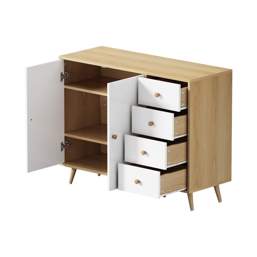 Buffet Sideboard Storage 5 Drawers Cabinet Kitchen Pantry Cupboard