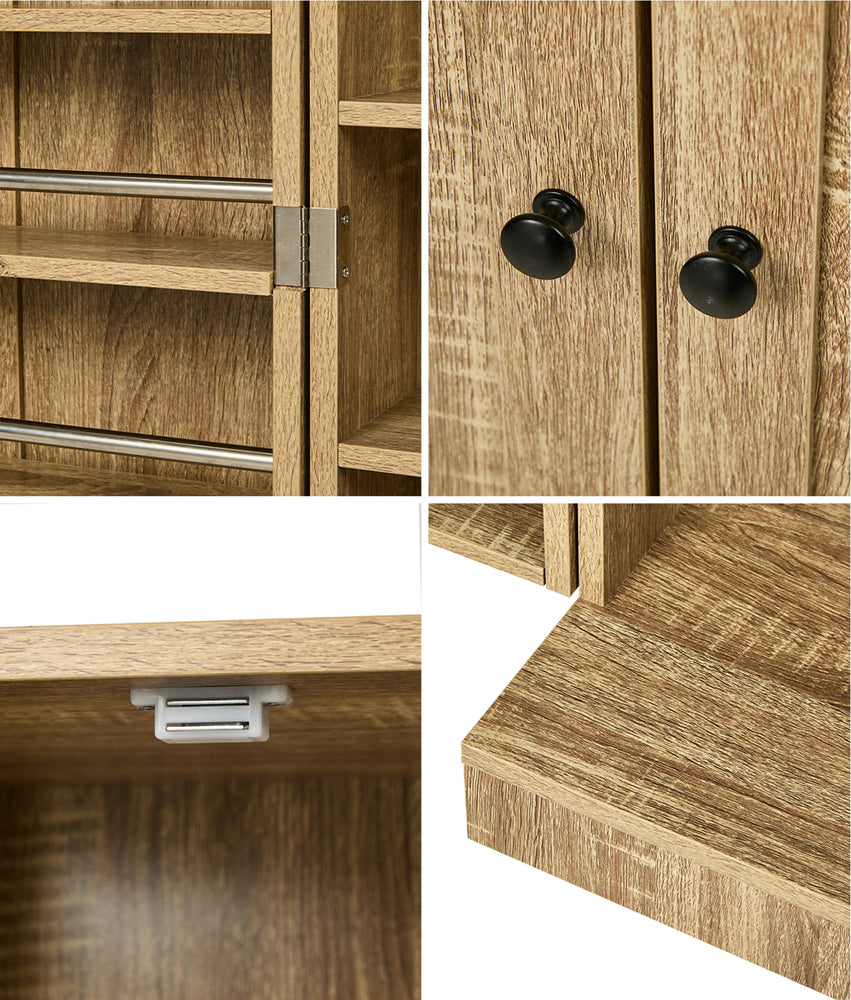 Sideboard Cabinet 2 Door Kitchen Storage | Simpledeals