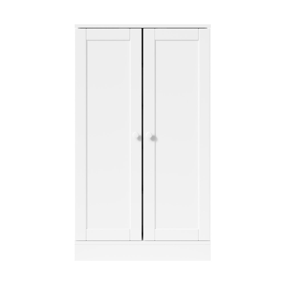 Buffet Sideboard Cabinet 2 Doors Cupboard Pantry Kitchen Storage White