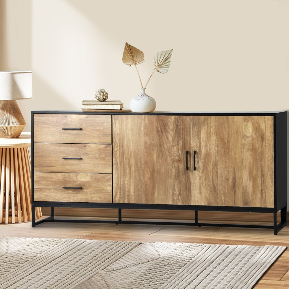 Buffet Sideboard Cupboard Cabinet 3 Drawers 2 Door