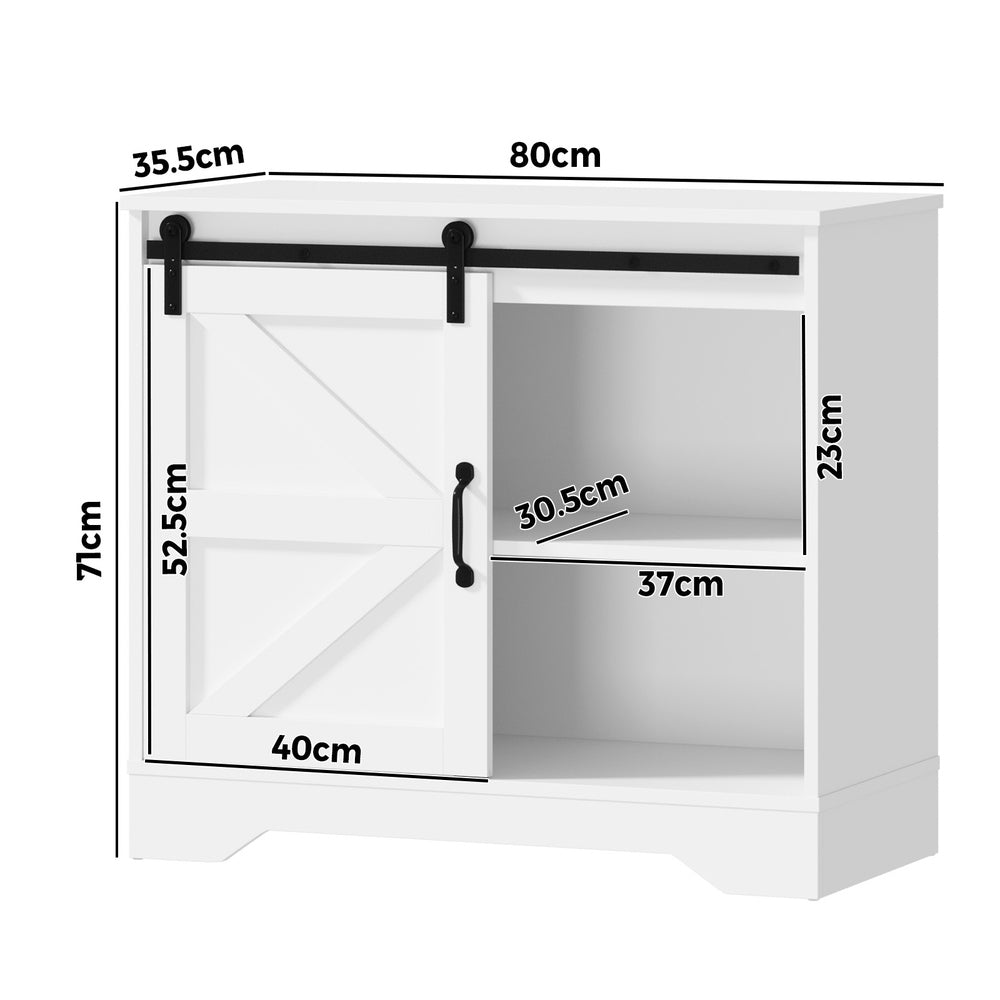 2x Buffet Sideboard Cabinet Storage Cupboard