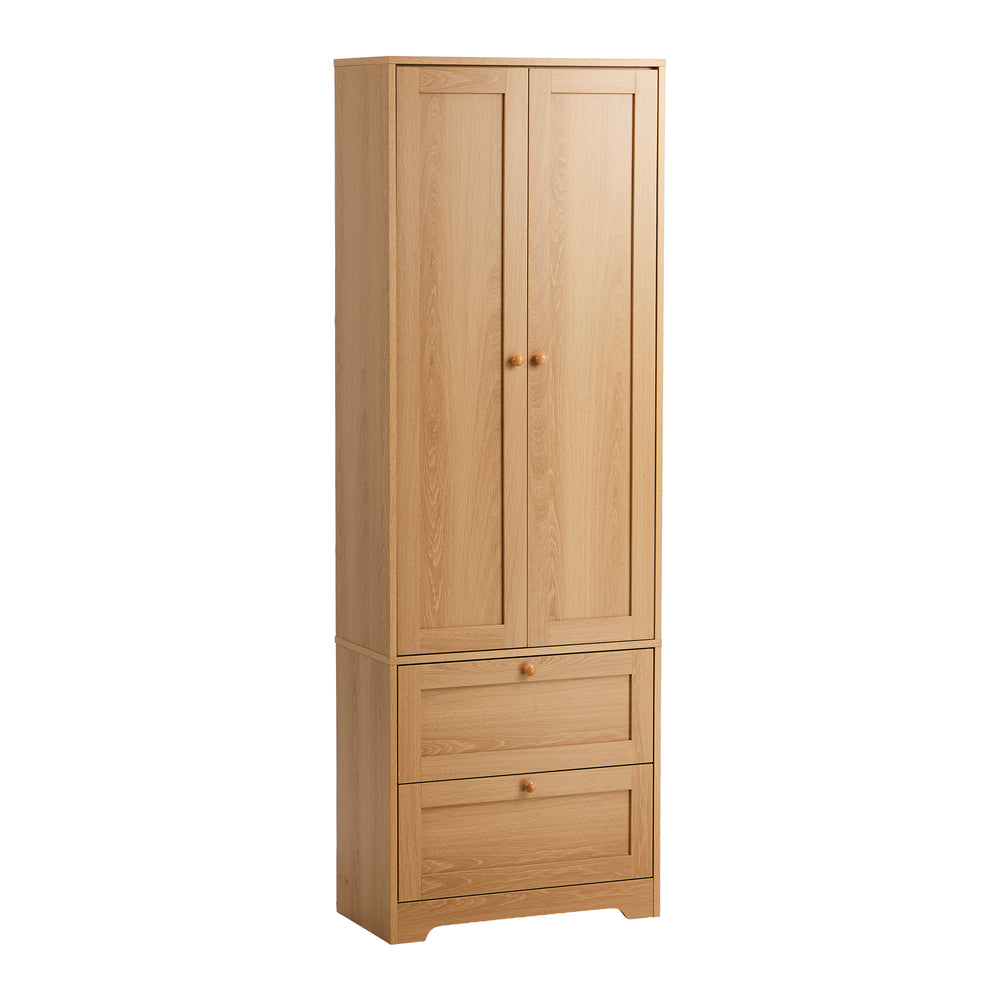 Natural natural 60x30x175.5cm, side view