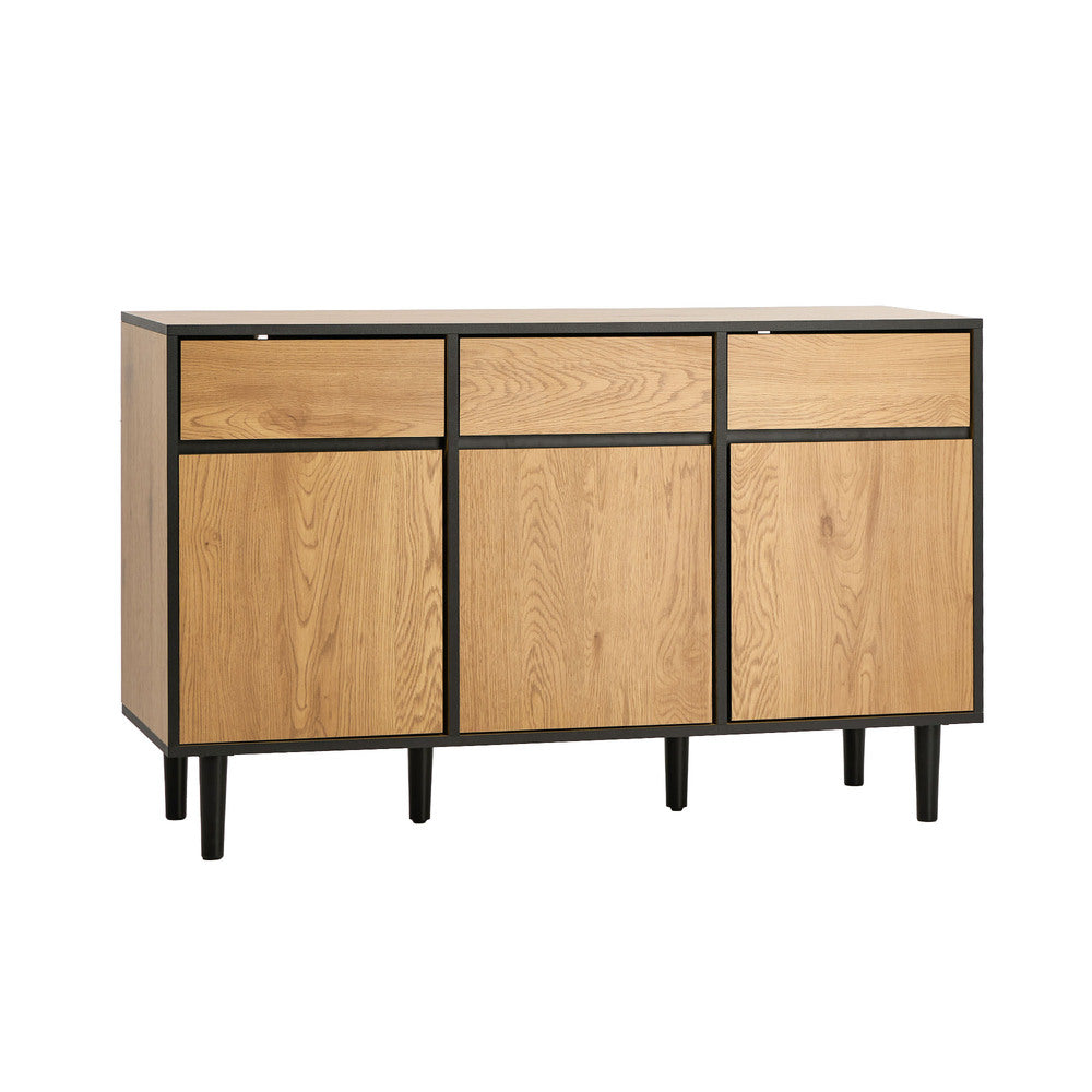 Industrial Sideboard Storage Cabinet 3 Drawers | Simpledeals