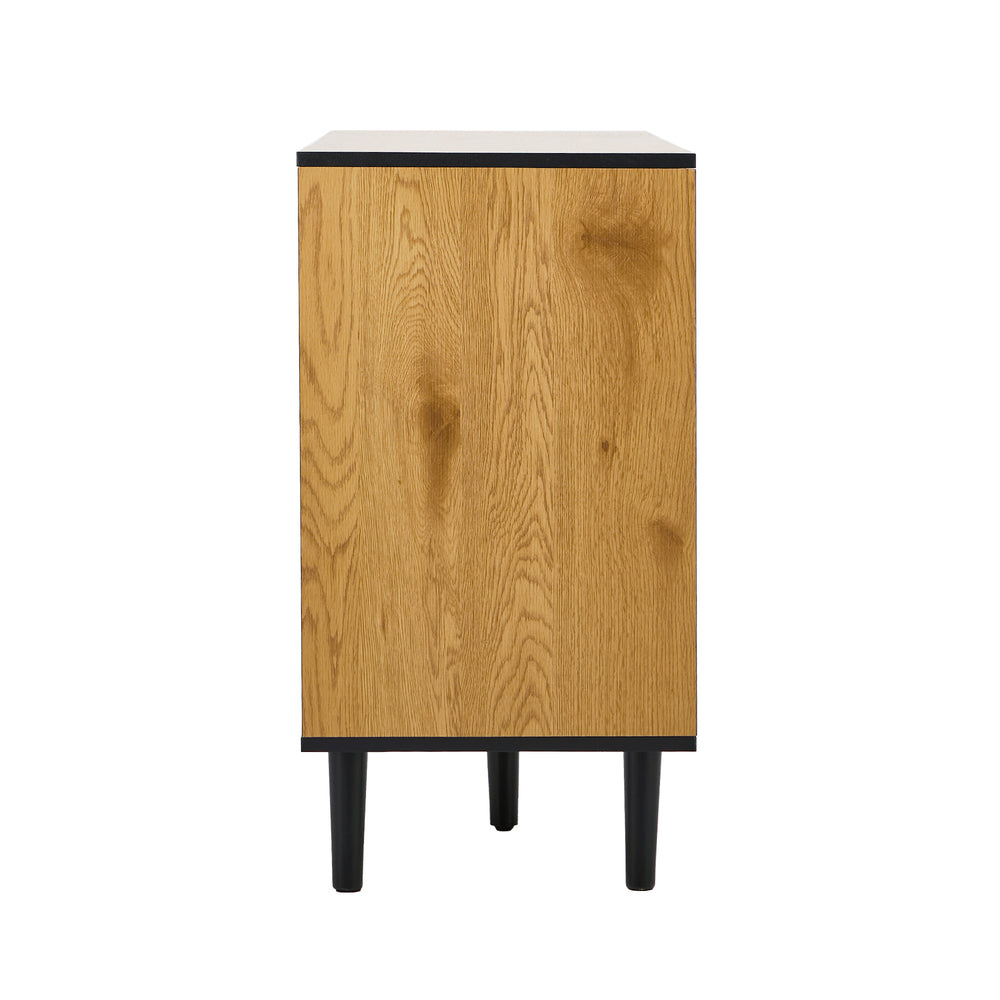 Industrial Sideboard Storage Cabinet 3 Drawers | Simpledeals