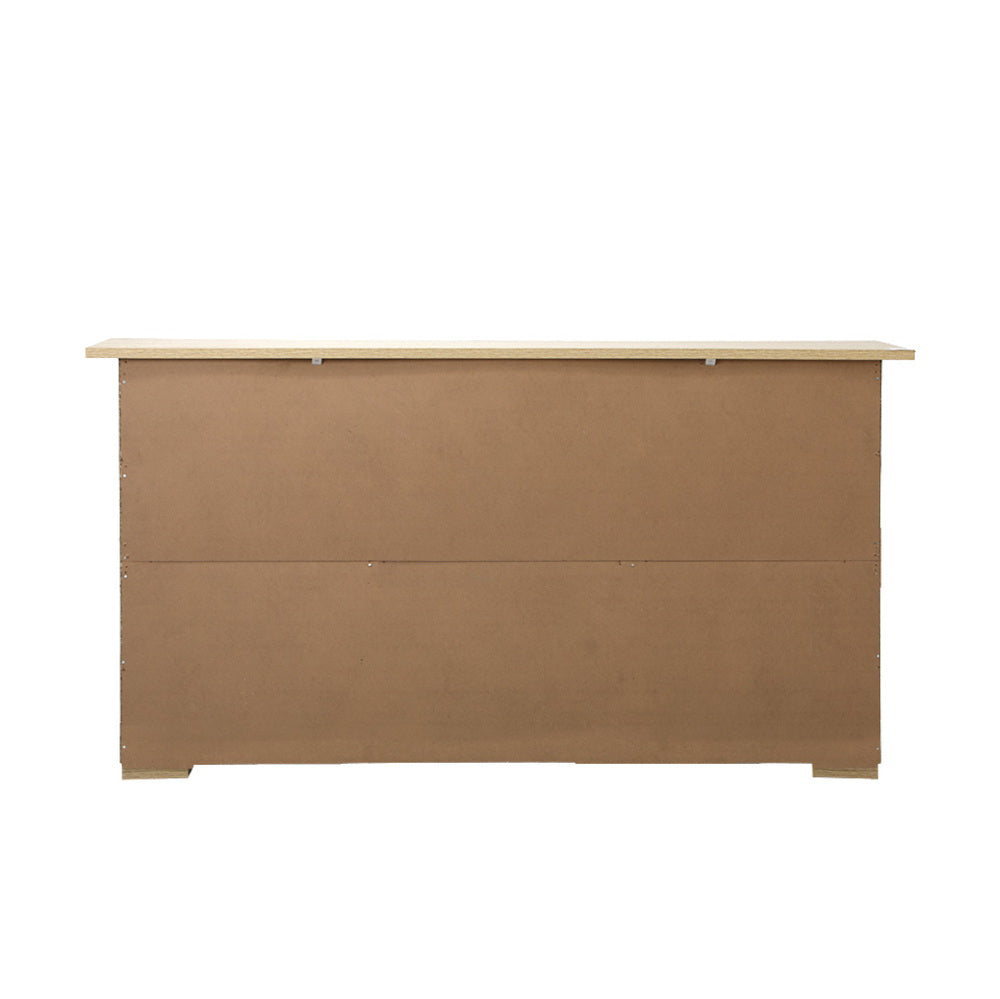 Buffet Sideboard Storage Cabinet Kitchen Table Natural