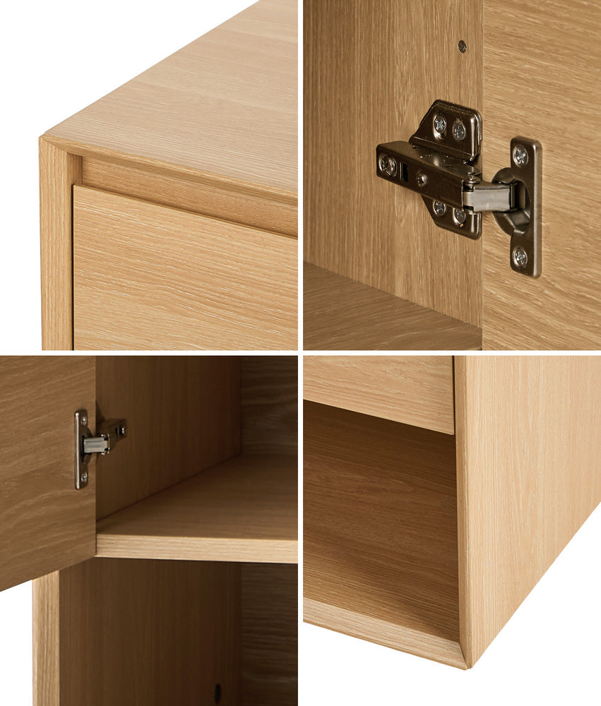 Sideboard Storage Cabinet 3 Door 120cm | Simpledeals