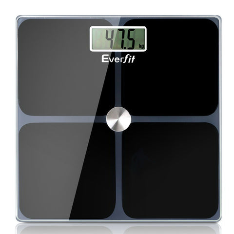Body Fat Bathroom Scale Weighing Tracker Gym 180Kg