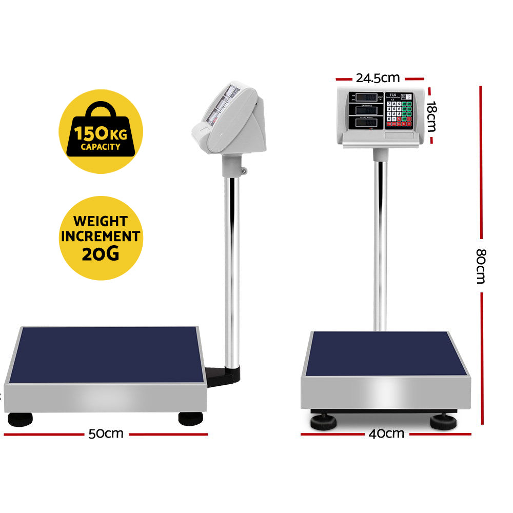 Platform Scale Digital 150Kg Electronic Scale Counting Lcd