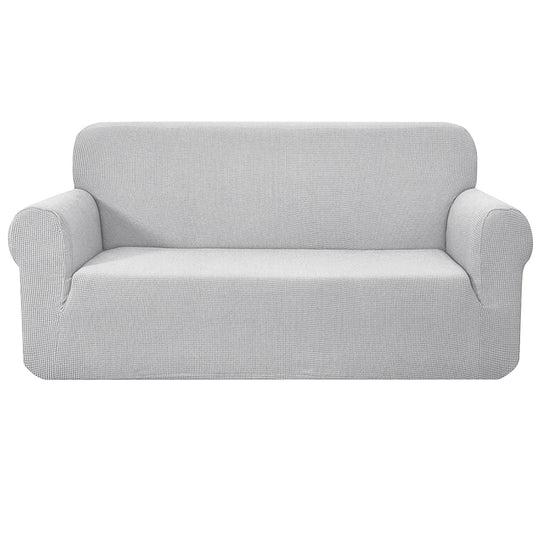 High Stretch Sofa Cover Couch Protector Slipcovers 3 Seater Grey - Sofa Accessories