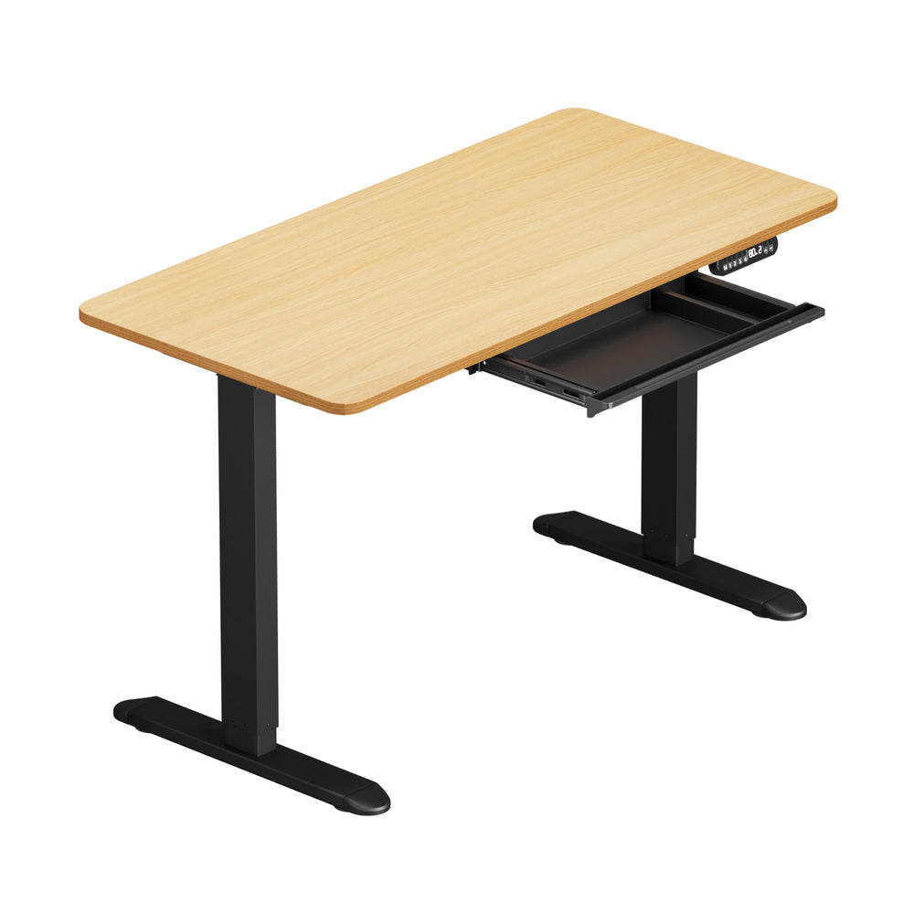 120CM Electric Standing Desk with Drawer Height Adjustable