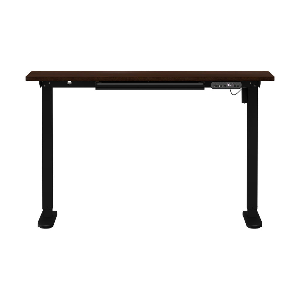 120cm &140cm Electric Standing Desk With Drawer Adjustable Black