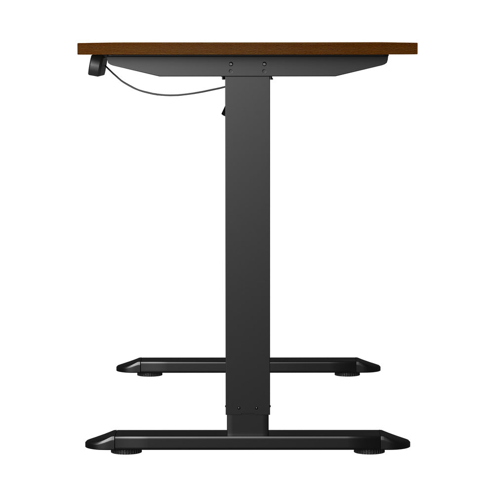 120CM Electric Standing Desk Single Motor Black&White