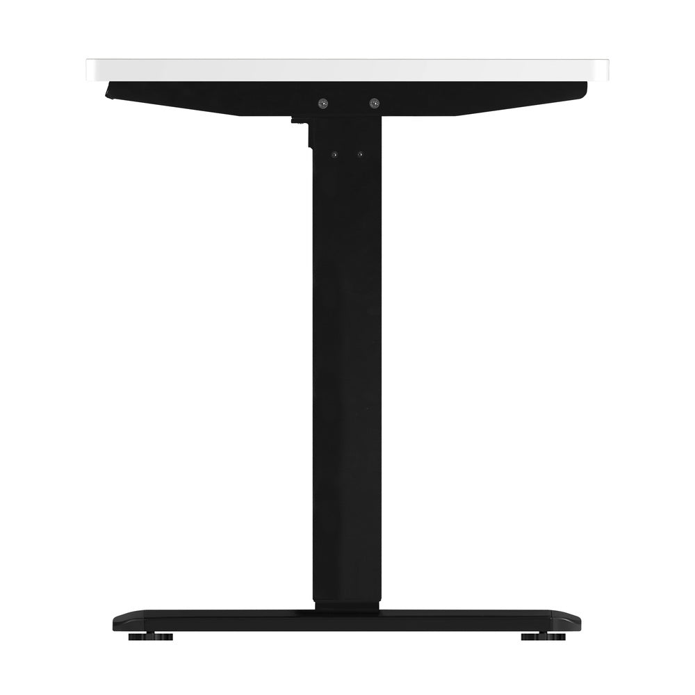 Sit Stand Desk Motorised Adjustable 160cm Black&Oak