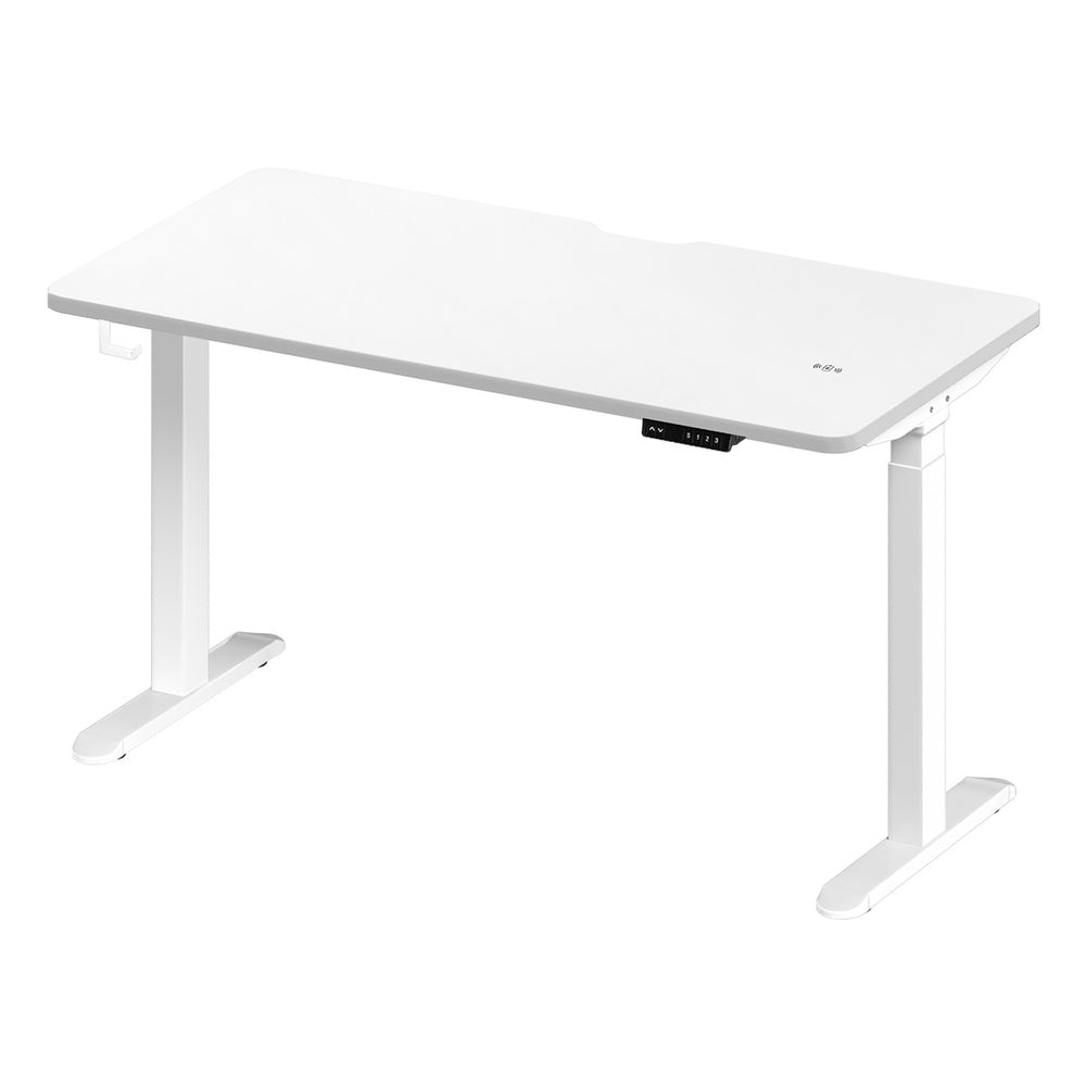Standing Desk Wireless Charging Dual Motor 140CM Black/White