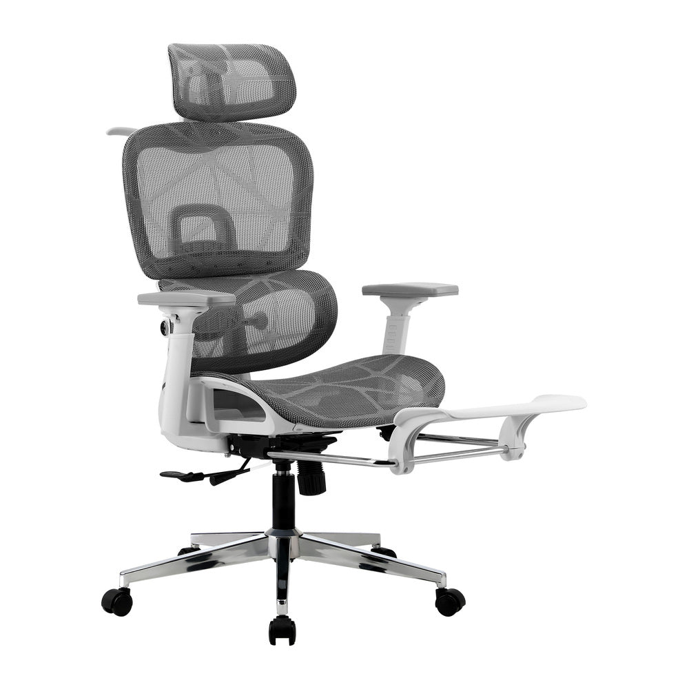 Office Desk and Chair Set Mesh Ergonomic Chair Sit-stand Desk