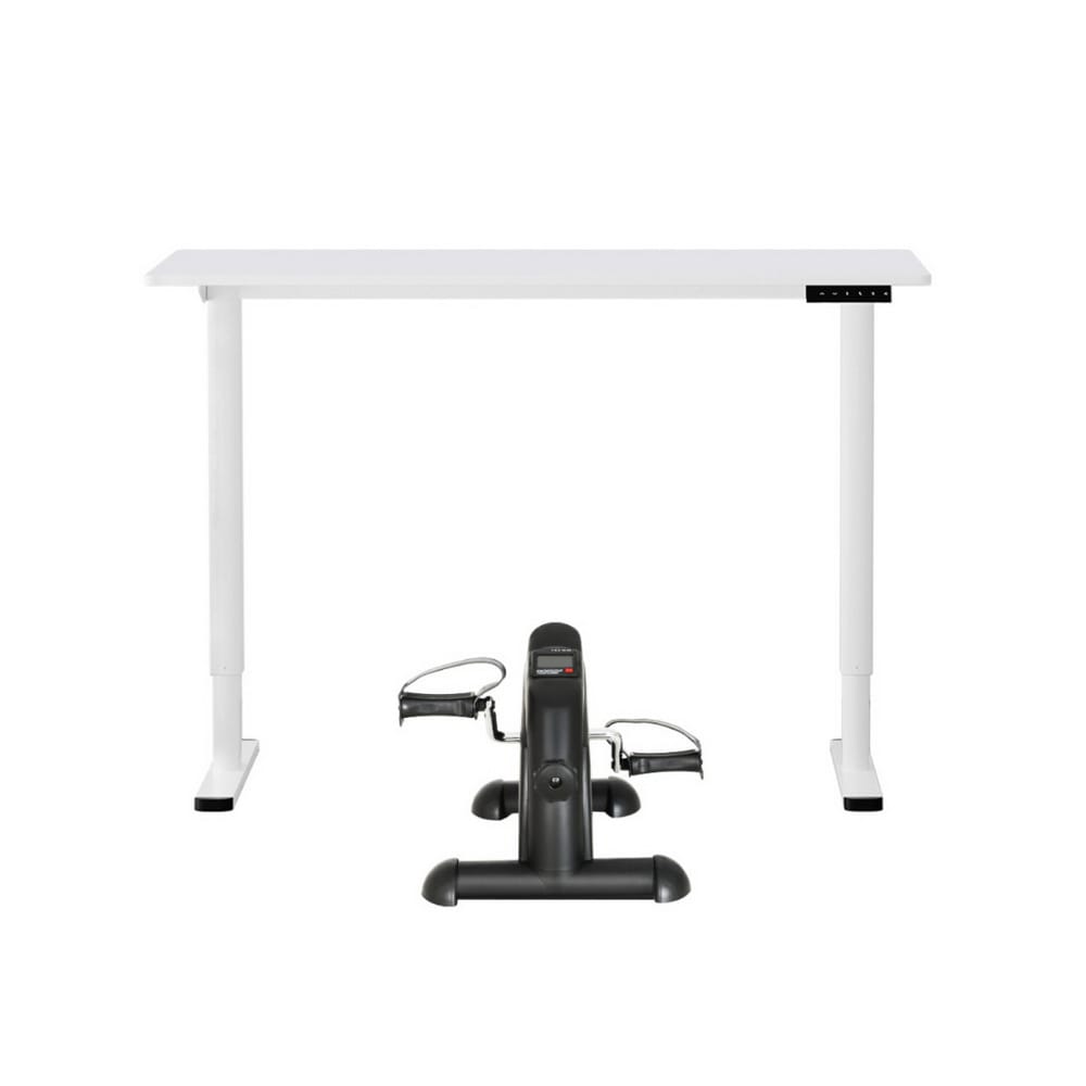 Electric Standing Desk Bike Combo 120x60x73cm