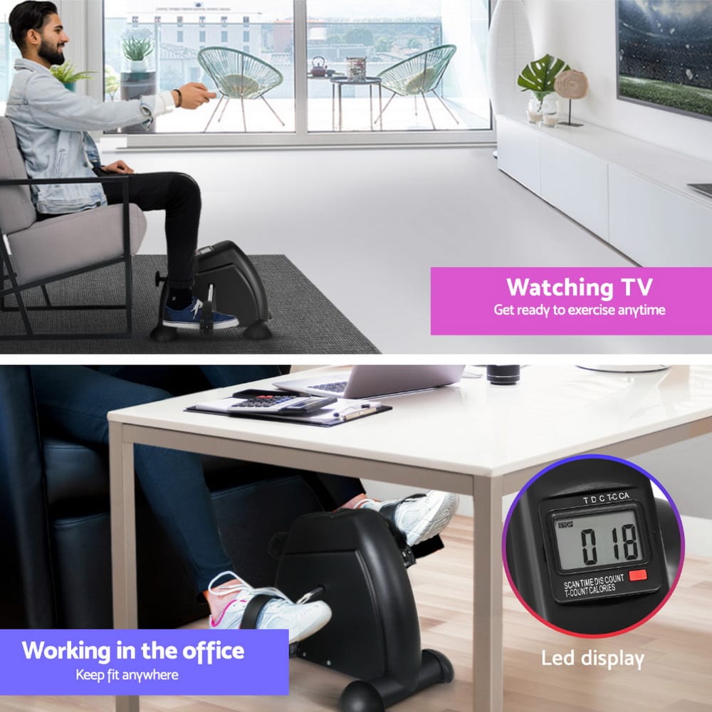 Electric Standing Desk Bike Combo 120x60x73cm