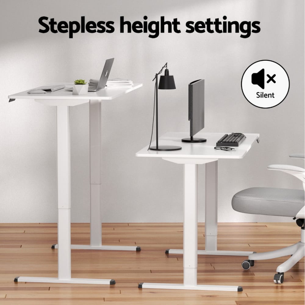 Electric Standing Desk Bike Combo 120x60x73cm