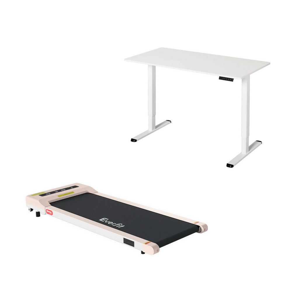 Treadmill with 120cm Automatic Standing Desk Electric Walking Pad