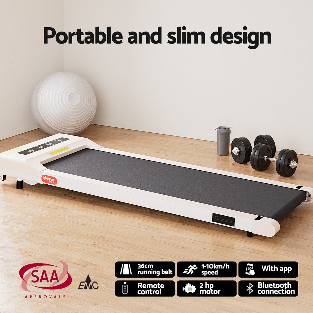 Treadmill with 120cm Automatic Standing Desk Electric Walking Pad