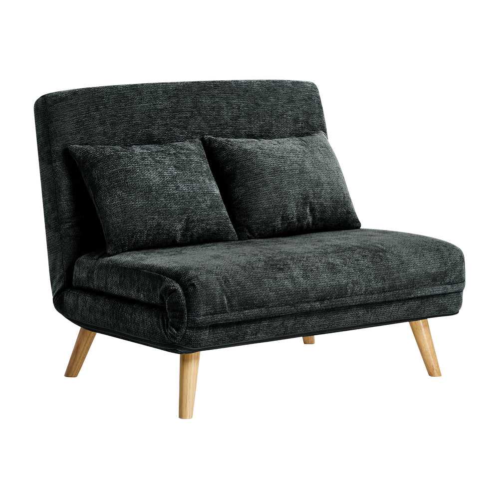 Chenille Sofa Bed Chair Recliner Double Love Seat Upholstered Fabric