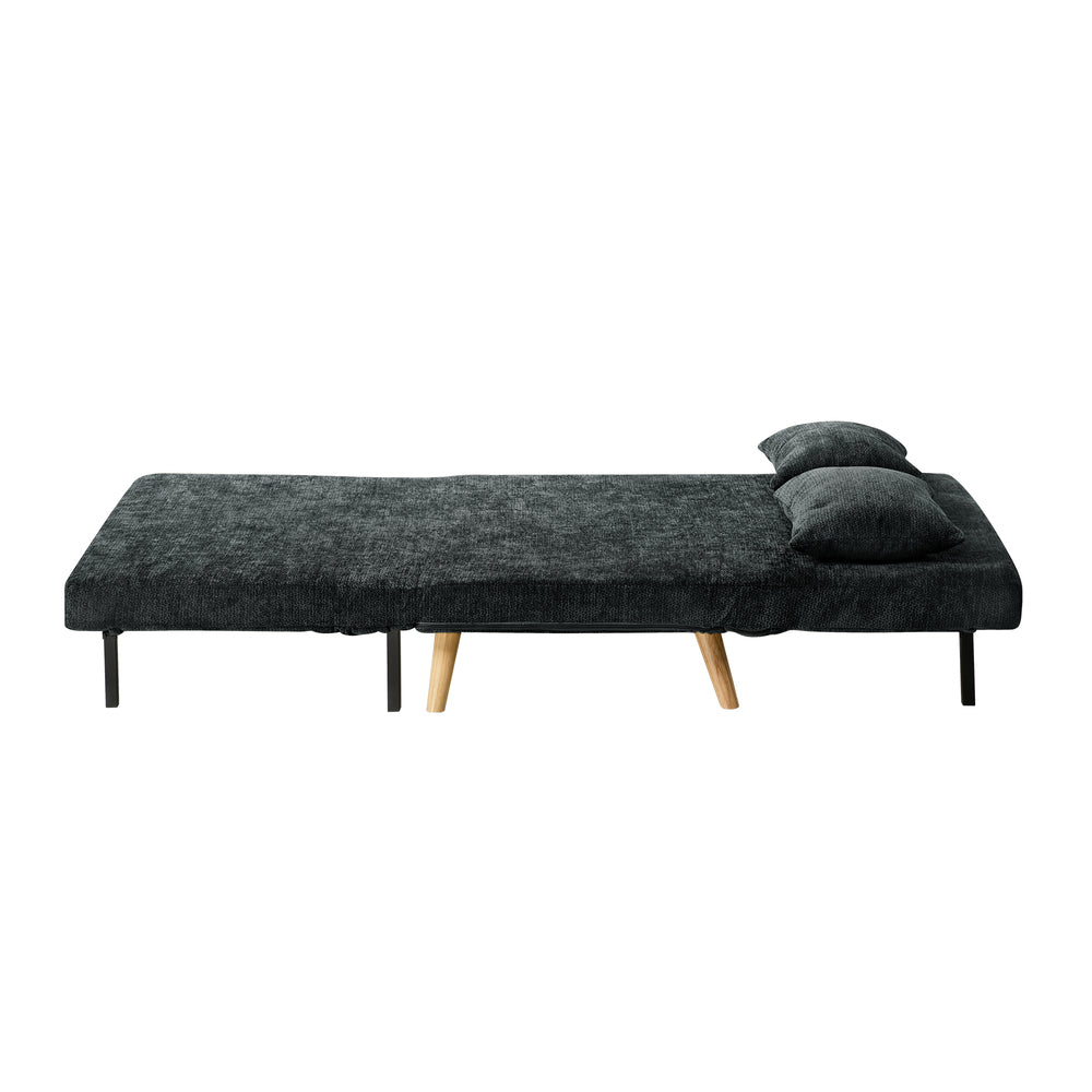 Chenille Sofa Bed Chair Recliner Double Love Seat Upholstered Fabric
