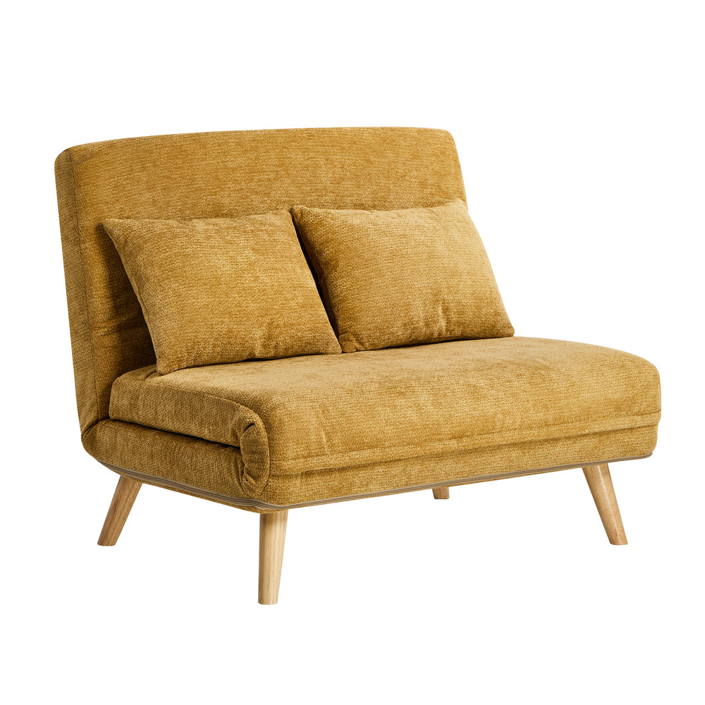 Chenille Sofa Bed Chair Recliner Double Love Seat Upholstered Fabric