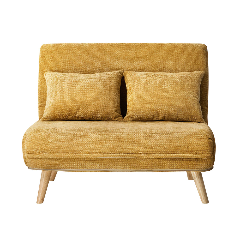 Chenille Sofa Bed Chair Recliner Double Love Seat Upholstered Fabric