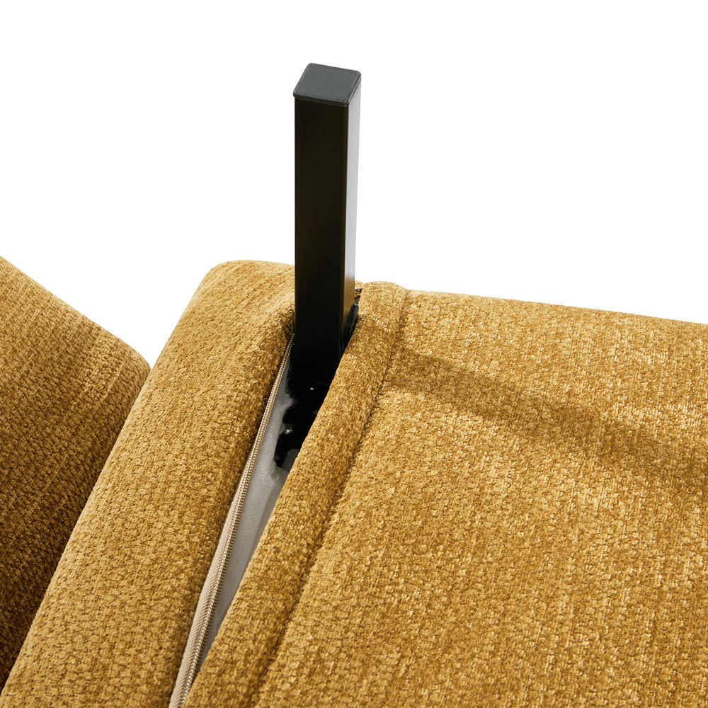 Chenille Sofa Bed Chair Recliner Double Love Seat Upholstered Fabric