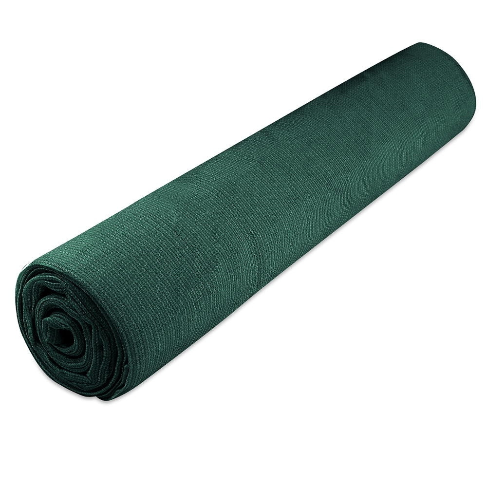 90% Sun Shade Cloth Shadecloth Sail Roll Mesh 3.66x10m 195gsm Green