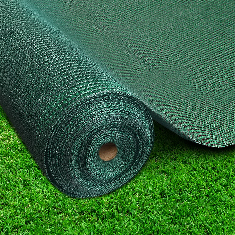 Instahut 50% UV Sun Shade Cloth Shadecloth Sail Roll Mesh Garden Outdoor Green